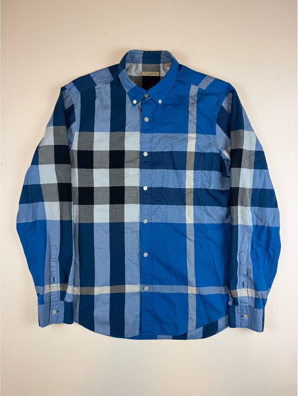 Burberry Megacheck Button Shirt
